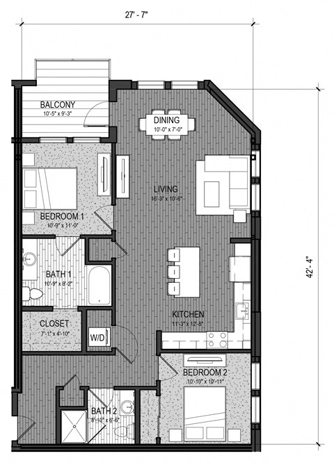 115 Wilcox Street Studio-3 Beds Apartment for Rent - Photo Gallery 50